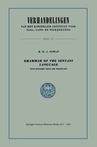 bokomslag Grammar of the Sentani Language