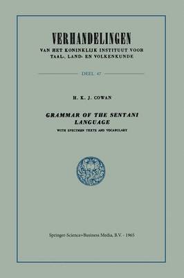 bokomslag Grammar of the Sentani Language