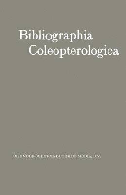 Bibliographia Coleopterologica 1