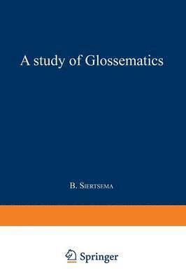 bokomslag Study of Glossematics