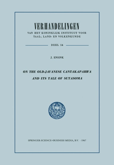 bokomslag On the Old-Javanese Cantakaparwa and Its Tale of Sutasoma