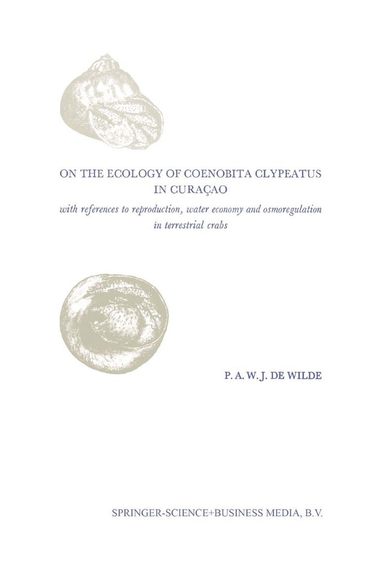 On the Ecology of Coenobita Clypeatus in Curaao 1