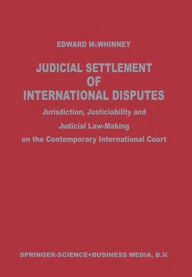 bokomslag Judicial Settlement of International Disputes