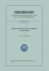 bokomslag The Dutch East India Company and Mysore, 17621790