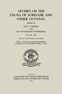 bokomslag Studies on the Fauna of Suriname and other Guyanas