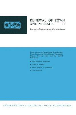 bokomslag Renewal of Town and Village II