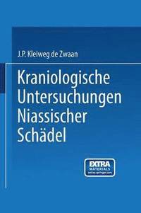 bokomslag Kraniologische Untersuchungen Niassischer Schdel