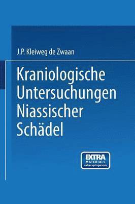 bokomslag Kraniologische Untersuchungen Niassischer Schädel