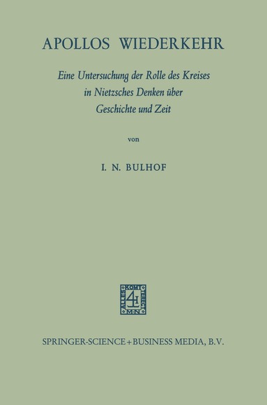 Ilse Nina Bulhof - Apollos Wiederkehr, Häftad