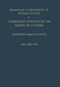bokomslag European Commission of Human Rights / Commission Europeenne des Droits de lHomme
