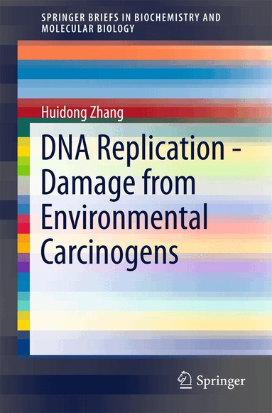 Huidong Zhang - DNA Replication - Damage from Environmental Carcinogens, Häftad