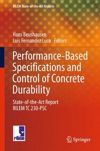 bokomslag Performance-Based Specifications and Control of Concrete Durability