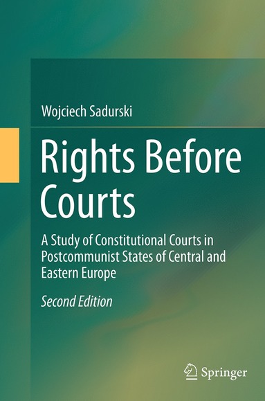 bokomslag Rights Before Courts