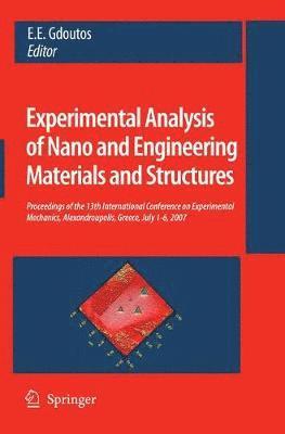 bokomslag Experimental Analysis of Nano and Engineering Materials and Structures