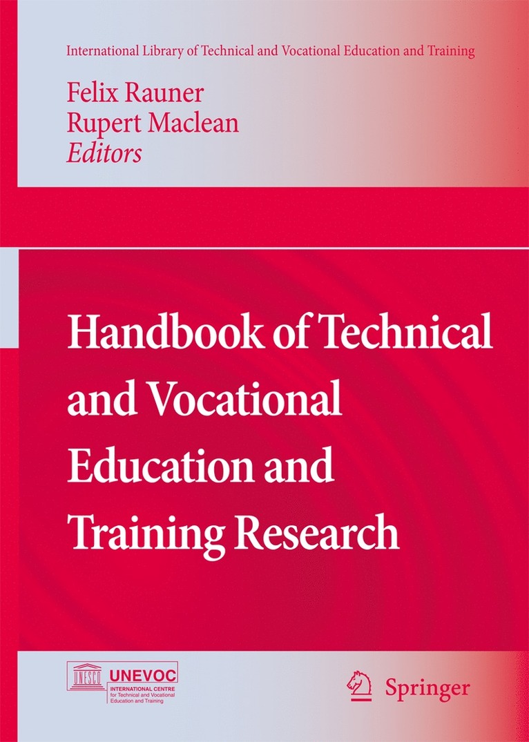 Felix Rauner, Rupert Maclean, Rupert MacLean - Handbook of Technical and Vocational Education and Training Research, Häftad