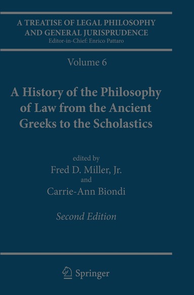 Fred D. Miller Jr., Carrie-Ann Biondi - Treatise of Legal Philosophy and General Jurisprudence, Häftad