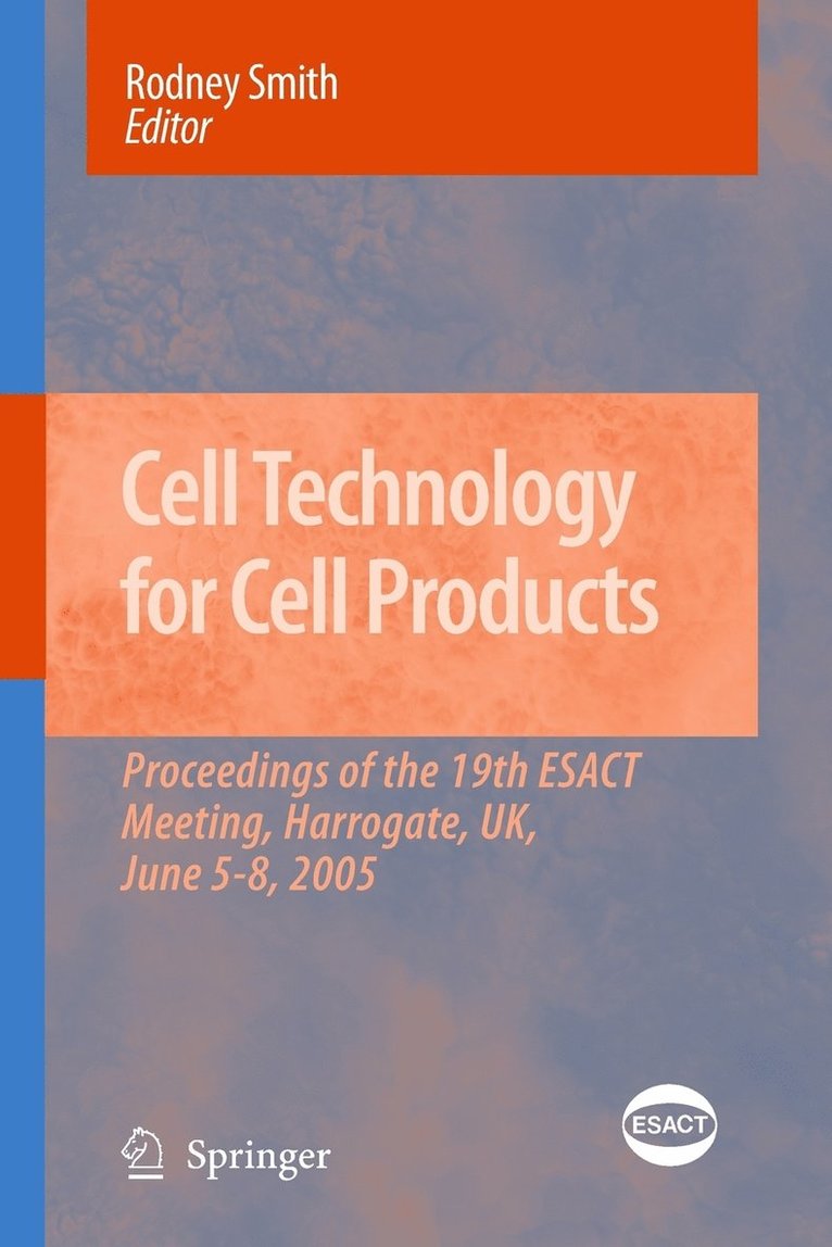 Rodney Smith - Cell Technology for Cell Products, Häftad
