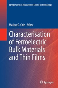 bokomslag Characterisation of Ferroelectric Bulk Materials and Thin Films