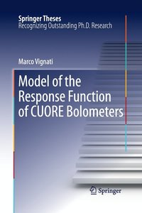 bokomslag Model of the Response Function of CUORE Bolometers