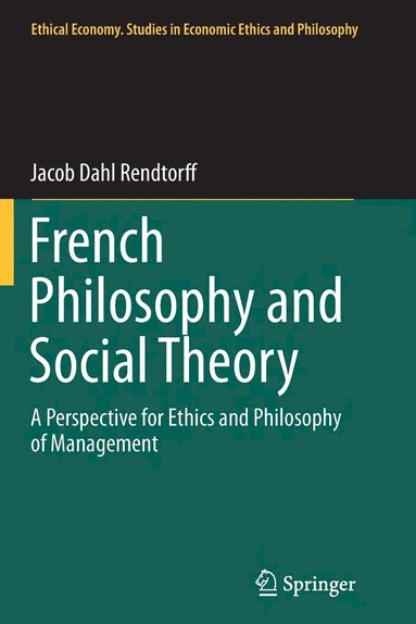 bokomslag French Philosophy and Social Theory