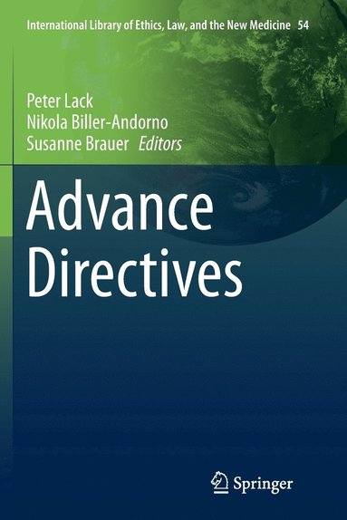 bokomslag Advance Directives