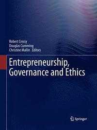 bokomslag Entrepreneurship, Governance and Ethics