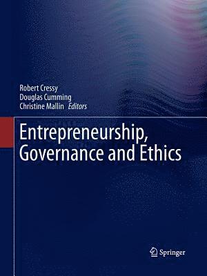 Entrepreneurship, Governance and Ethics 1