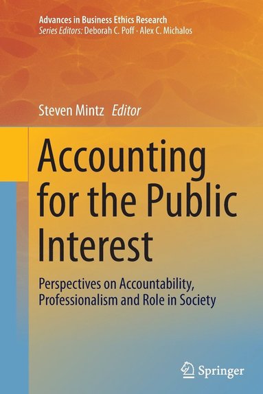 bokomslag Accounting for the Public Interest