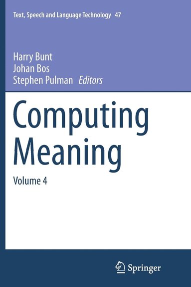 bokomslag Computing Meaning