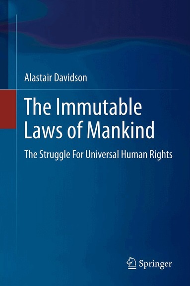 Alastair Davidson - Immutable Laws of Mankind, Häftad