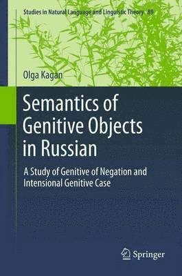 bokomslag Semantics of Genitive Objects in Russian