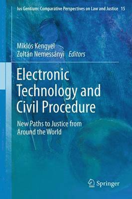 bokomslag Electronic Technology and Civil Procedure