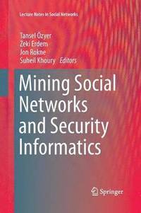 bokomslag Mining Social Networks and Security Informatics
