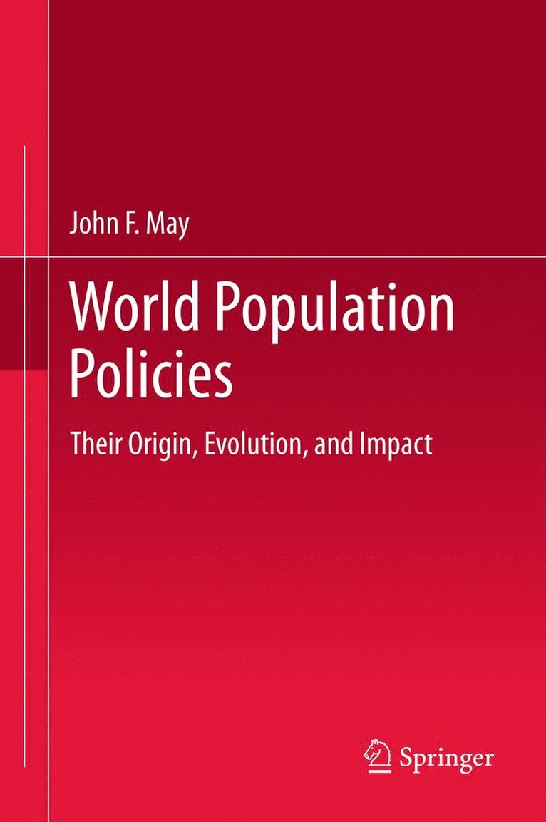 John F. May - World Population Policies, Häftad