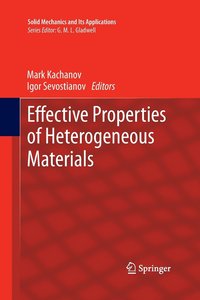 bokomslag Effective Properties of Heterogeneous Materials