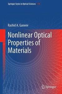 bokomslag Nonlinear Optical Properties of Materials