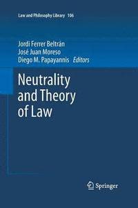 bokomslag Neutrality and Theory of Law