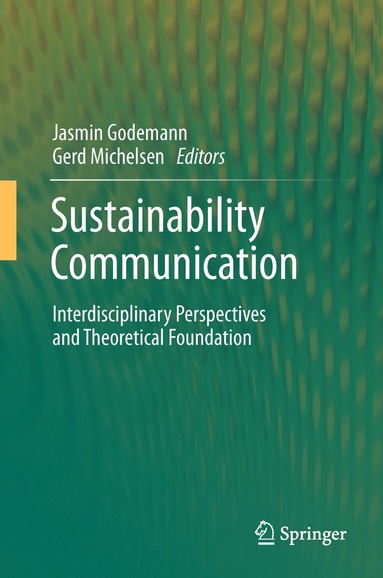 bokomslag Sustainability Communication