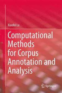 bokomslag Computational Methods for Corpus Annotation and Analysis