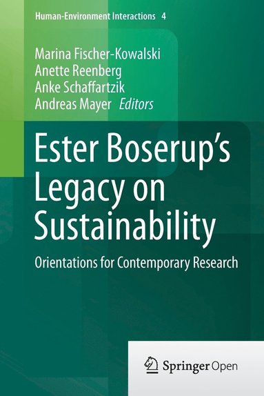 bokomslag Ester Boserup's Legacy On Sustainability
