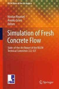 bokomslag Simulation of Fresh Concrete Flow