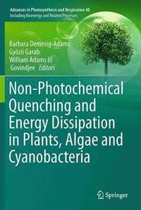 bokomslag Non-Photochemical Quenching and Energy Dissipation in Plants, Algae and Cyanobacteria