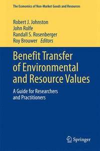 bokomslag Benefit Transfer of Environmental and Resource Values