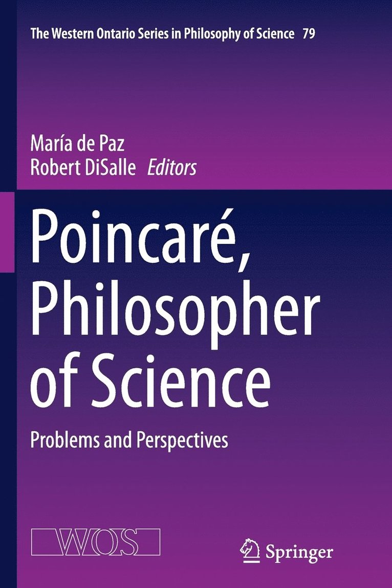 María de Paz, Robert DiSalle, Robert Disalle, Robert de Paz, María - Poincaré, Philosopher of Science, Häftad