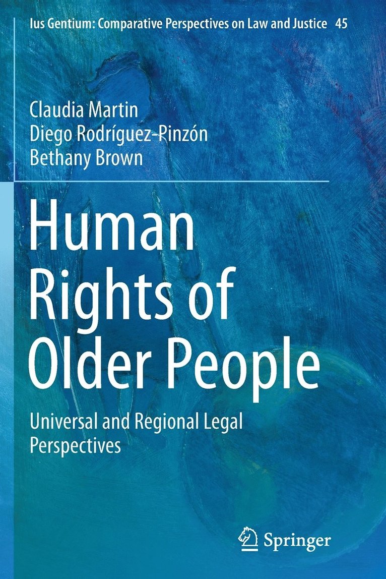 Claudia Martin, Diego Rodríguez-Pinzón, Bethany Brown, Diego Rodriguez-Pinzon - Human Rights of Older People, Häftad