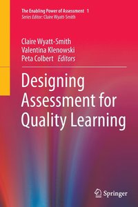 bokomslag Designing Assessment for Quality Learning
