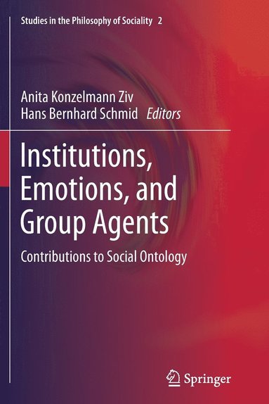 bokomslag Institutions, Emotions, and Group Agents