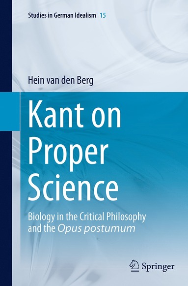 bokomslag Kant on Proper Science