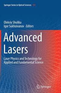 bokomslag Advanced Lasers