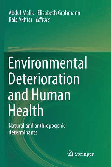 bokomslag Environmental Deterioration and Human Health